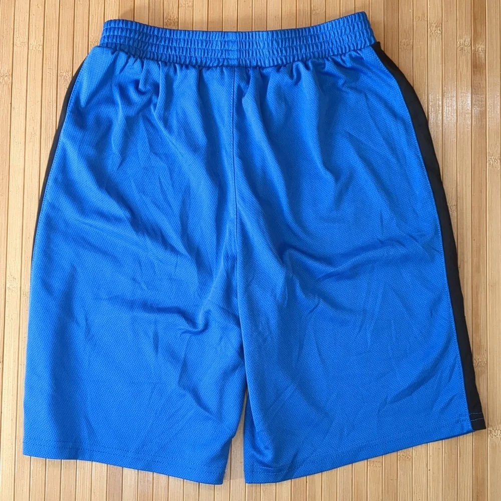 Boys' Royal Blue and Black Hurley Basketball Shorts, Size Large